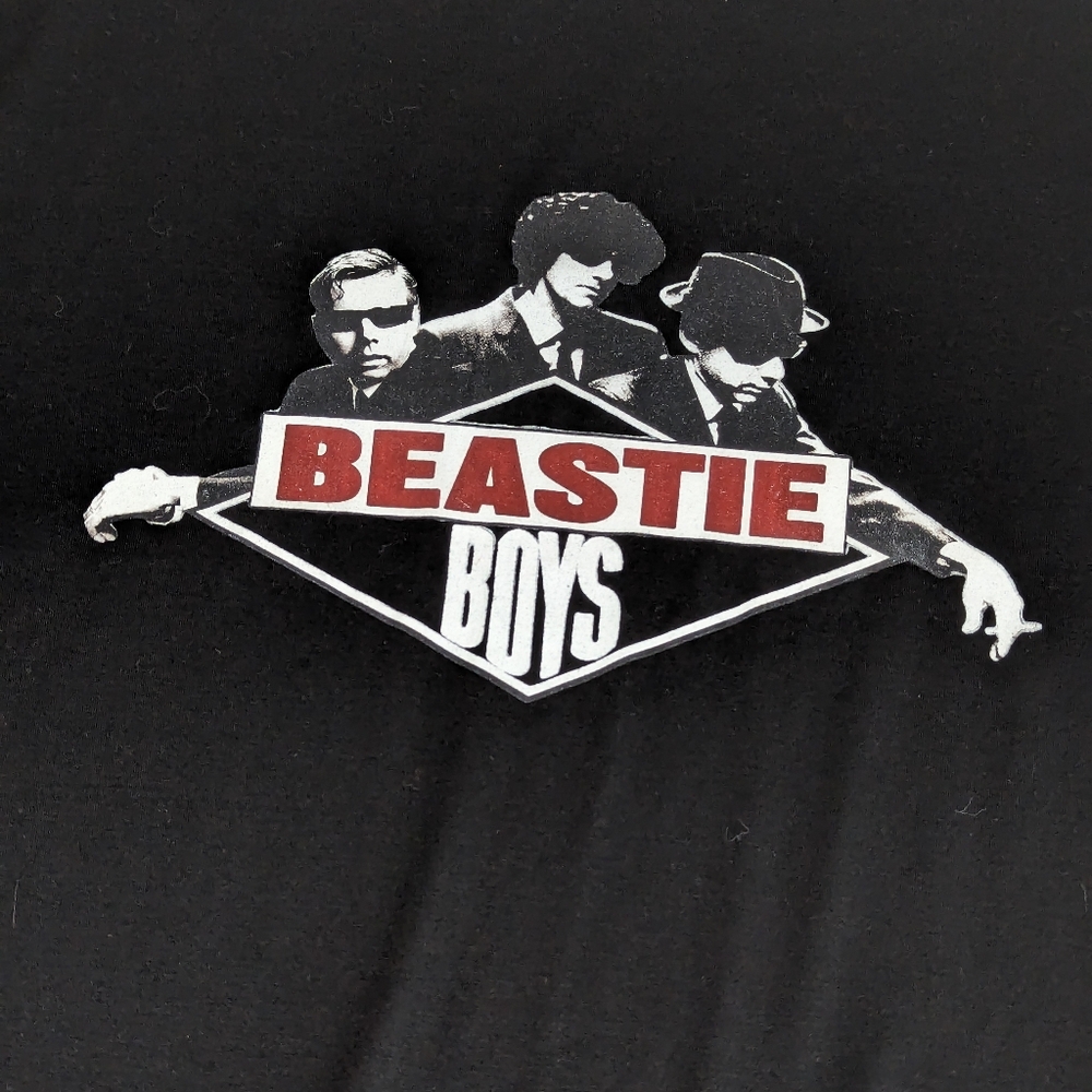Beastie Boys Long-Sleeve Tee w/Front Pockets on Both Sides 2XL